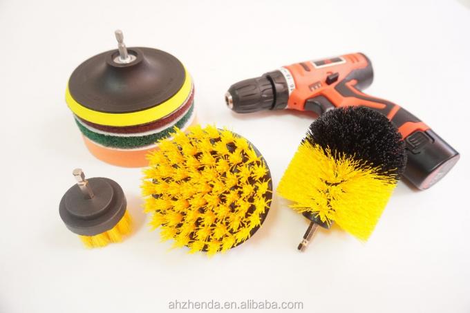 3 Pack Automatic Car Wash Drill Brush Set 8