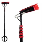 24FT Extend Clean Telescopic Window Brush For Washing