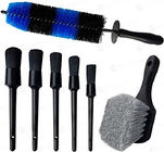7pcs 610g Auto Cleaning Brush For Car Exhaust Tip Wheels Interior Places