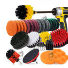 28 Pcs Stiff Bristle Carpet Car Tire Cleaning Rotary Drill Brush for Bathroom Cleaning