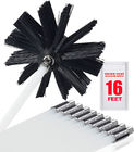 16 Feet Chimney Cleaning Brush 0.6KG For Dryer Vent Cleaning