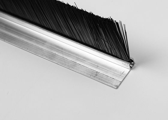 Zhenda Factory PP mastrial Style Aluminum Profile Strip Brush