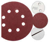 8.65g 5 Inch 8 Hole Sanding Discs Andpaper 1200 Grit
