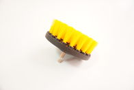 4 Inch Yellow Medium Bristle Cleaning Attachments For Power Drill