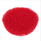 SGS 4 " Red Double Sided Industrial Cleaning Scouring Pads 400 Grit For Rust Removal