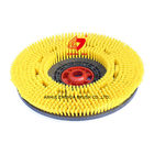 PP Filament 14 Inch Round Scrub Brush For Floor Scrubber