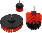 Drill Brush Set Attachment Kit Pack Of 3  All Purpose Power Scrubber Cleaning Set For Grout, Tiles, Sinks, Bathtub, Bat