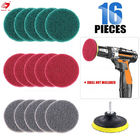 16 Pcs 4 Inch Cleaning Scouring Pads 150g For Cleaning And Polishing