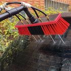Water Fed Pole 35cm Solar Panel Cleaning Brush For PV Panel And Window Cleaning
