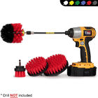 Extrusion Molding 5Pcs Drill Power Brush Scrubber For Household Cleaning