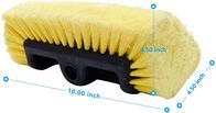 Soft PVC Bristles Detailing Scrub Brush Household 10" Size