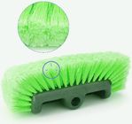 Heavy Duty 12'' Car Wash Brush Head With Medium Soft Bristle Tri Level Dip