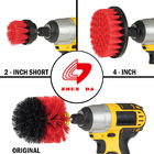 3Pcs Electric Scrubber Drill Brush For Cleaning Auto Tire Wheel