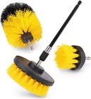 4 Pieces Drill Cleaning Brush For Bathroom Floor Or Carpet