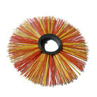 Steel Wire Filament Road Sweeper Brush For Snowfield Multi Colors