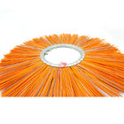 PP Steel Mixed Disc Wafer Road Sweeper Brush Wear Resistance For CAT