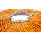 Factory Direct Sales Waved Convoluted Road Sweeper Brush With Polymer Ring