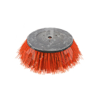 Flat Steel Wire Dulevo 5000 Sweeper Brush For Road Cleaning Front Side