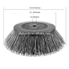 Industrial Steel And PP Road Sweeper Brush Can Be Customized