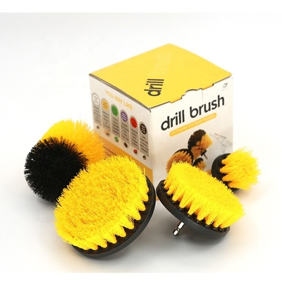 Carpet Power Scrubbing Drill Brush4pcs Family Use For Car Care