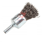 0.25 Inch Hex Shank Fine Crimped Wire End Brush 12500 RPM