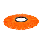 Plastic PP Wire Wafer Road Sweeper Brushes For Cleaning