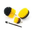 Car Air Conditioner Drill Cleaning Power Scrubber Brush Set 4Pcs