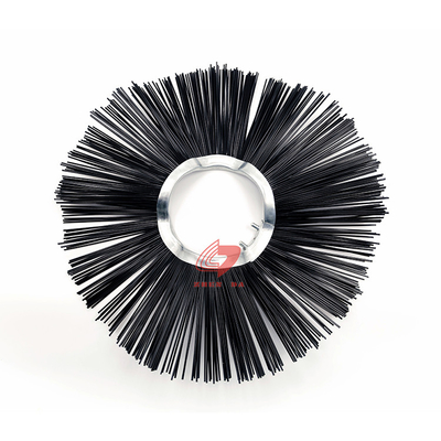 Black PP Wire Wafer Brush For Street Road Cleaning