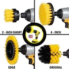 4Pcs Drill Cleaning Power Scrubber Brush Set Customized