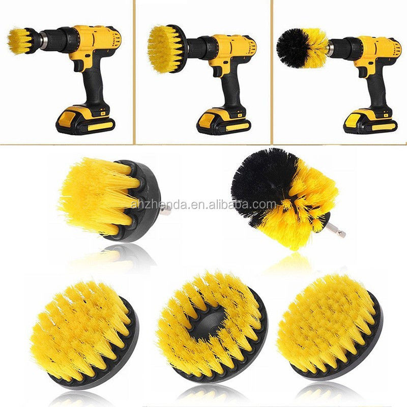Manufacturer direct sale 5 pcs drill brush electric power scrubber brush
