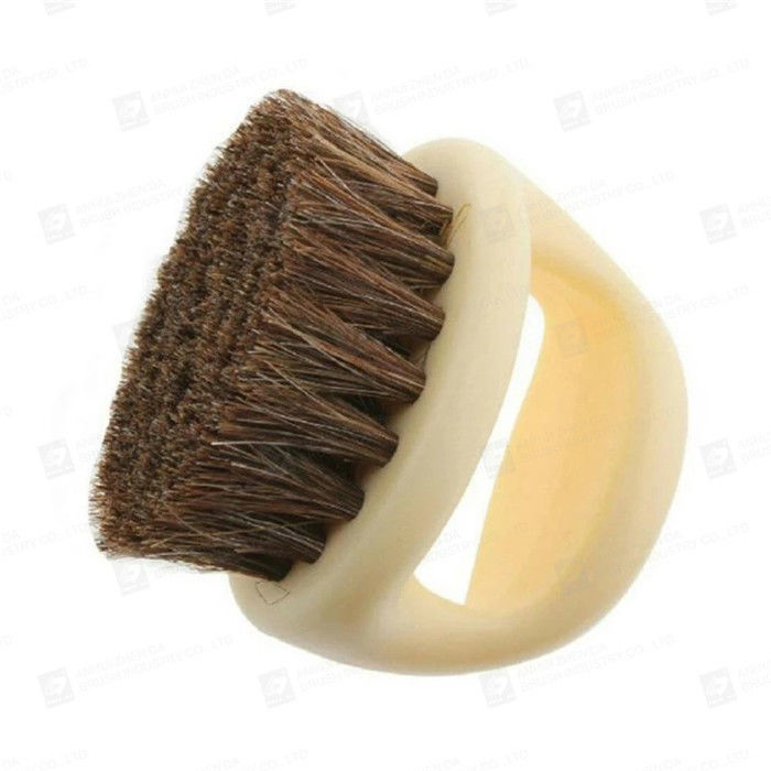 Horse Hair Car Detailing Brush 110g Tire Cleaner For Leather Seat Mat Dashboard