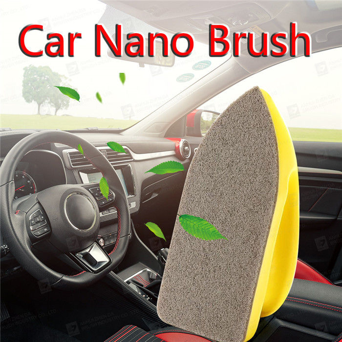 12x5.7x4cm Nanometer Car Interior Cleaning Brush For Auto Furniture Couch Boots Sofa