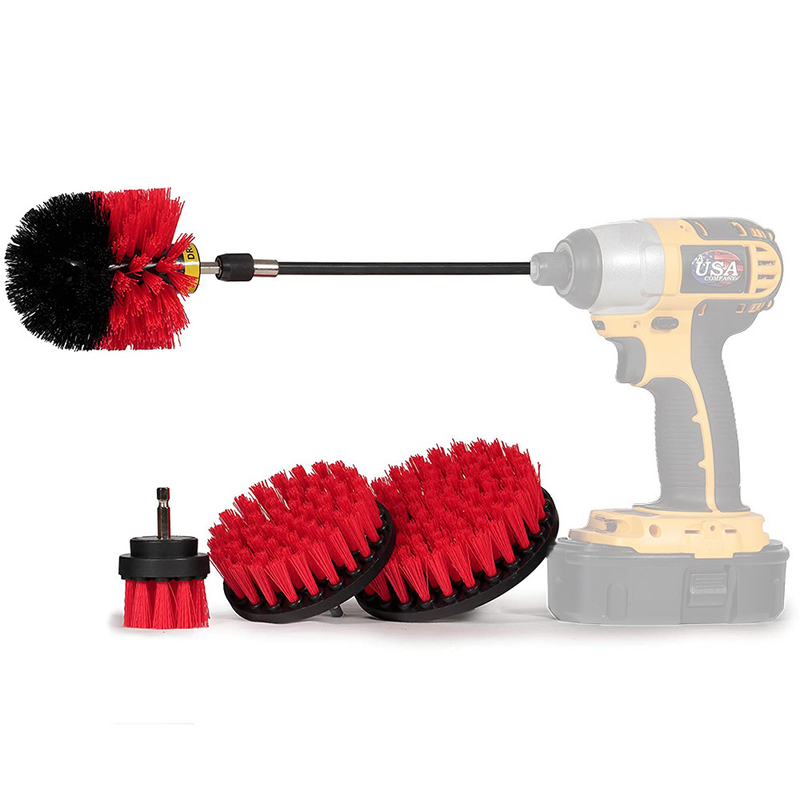 5Pcs Customized Cleaning Brush PP Material For Drill