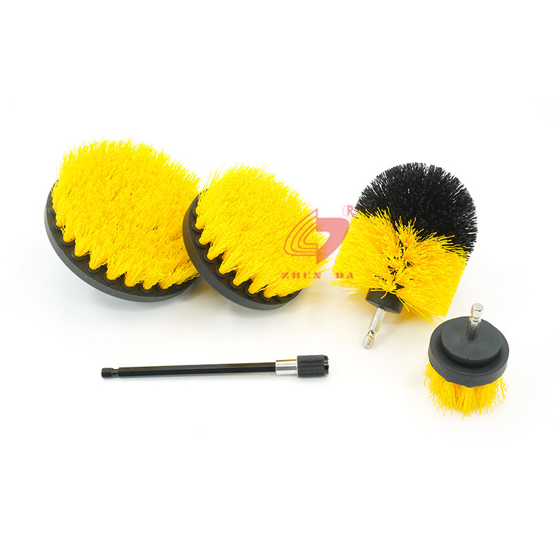 Household PP Drill Wheel Cleaning Brush Sets 5 PCS
